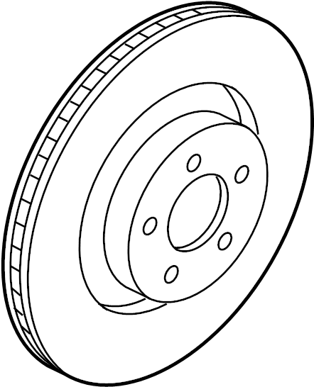 View KR3Z1125G Disc Brake Rotor Full-Sized Product Image