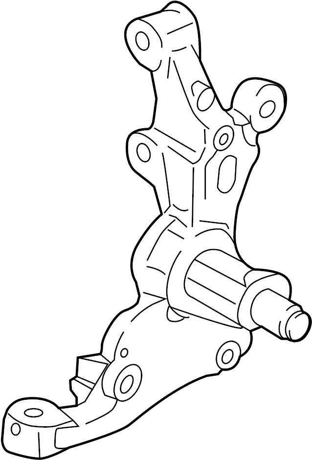 View FR3Z3105A Steering Knuckle Full-Sized Product Image