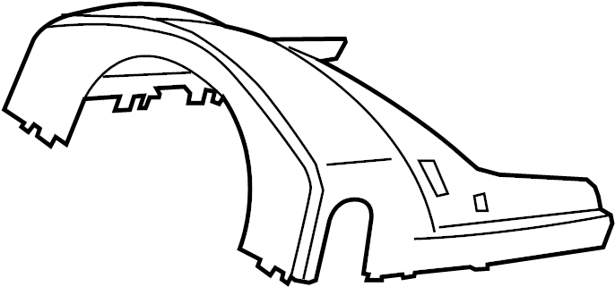 View FR3Z3530AA Steering Column Cover (Upper) Full-Sized Product Image