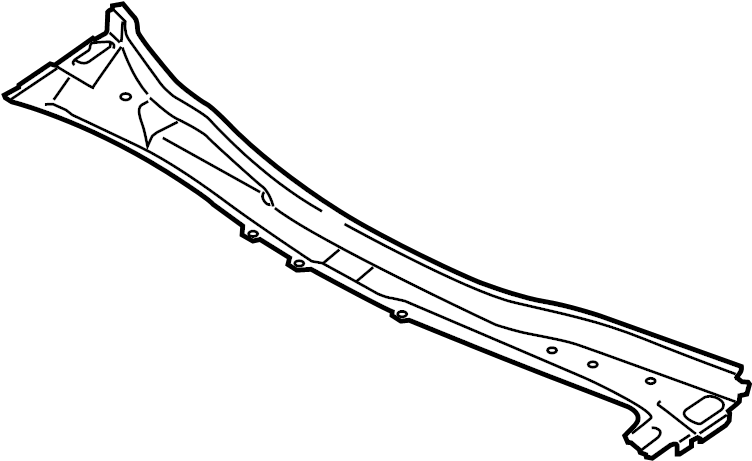 View FR3Z6302018A Cowl Panel (Lower) Full-Sized Product Image