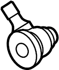 View FR3Z2365A Power Brake Booster Check Valve Full-Sized Product Image