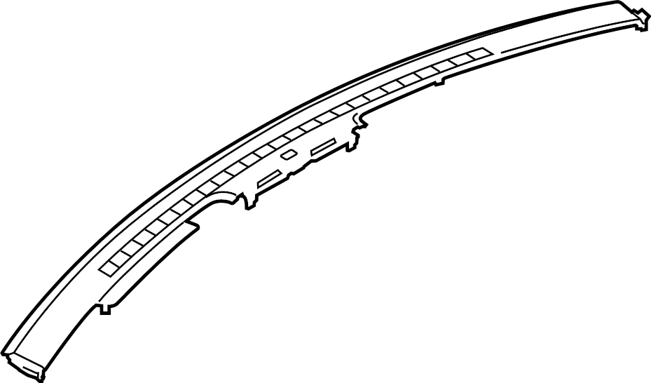 View FR3Z63044E82BA Dashboard Air Vent Trim Full-Sized Product Image