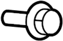 View W705314S424 Screw. (Front, Upper, Lower) Full-Sized Product Image
