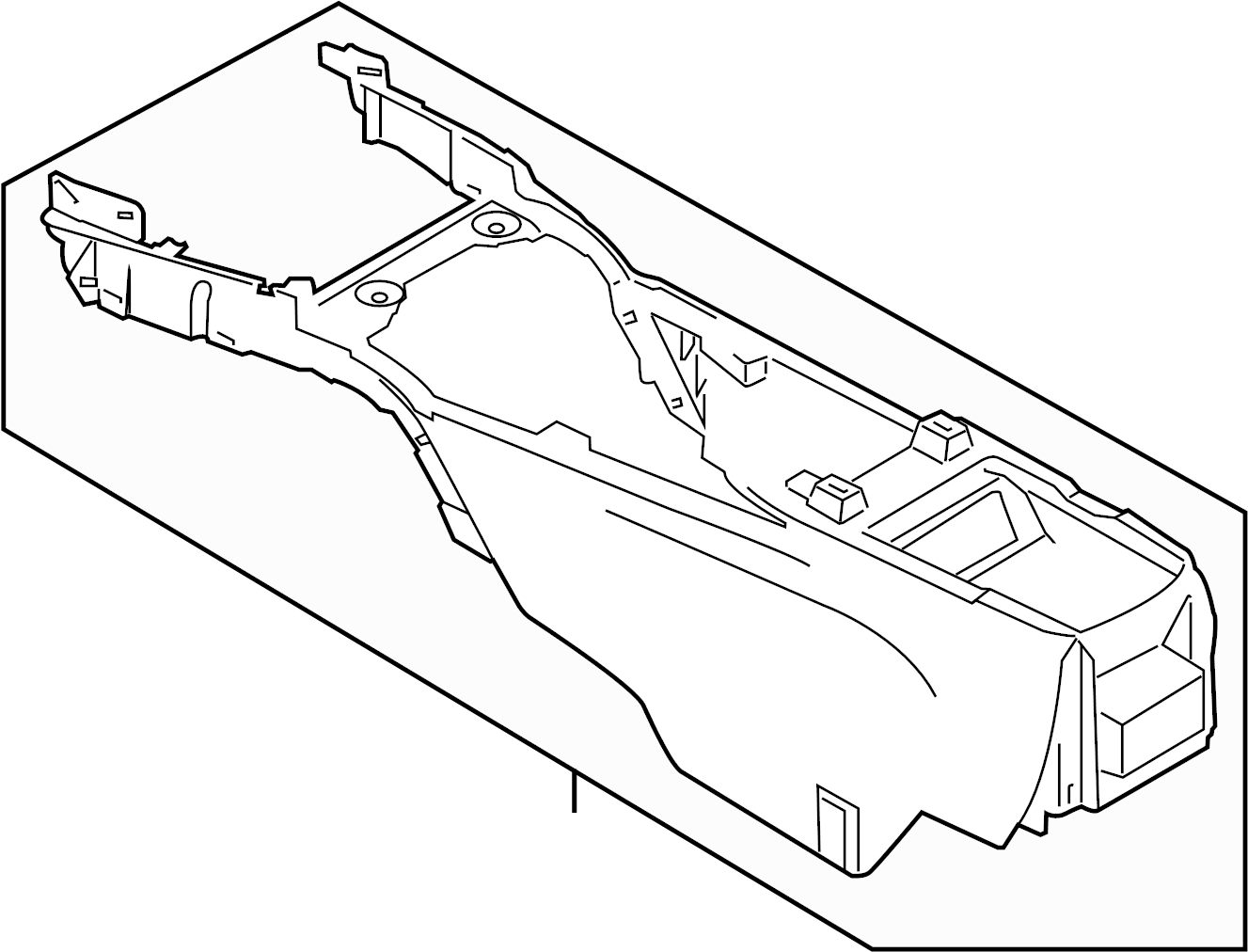 View FR3Z63045B30AC Center Console Full-Sized Product Image