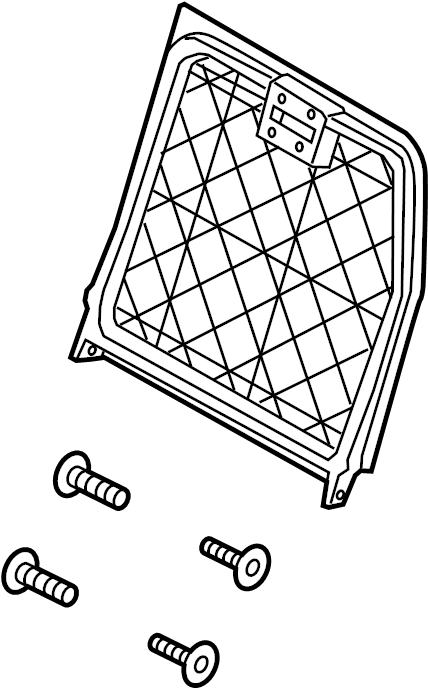 View FR3Z63613A39A Seat Back Frame (Rear, Upper) Full-Sized Product Image
