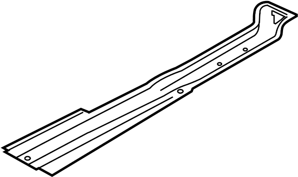 View FR3Z6310535A Floor Side Rail (Front) Full-Sized Product Image