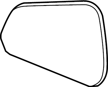 View FR3Z17K707G Door Mirror Glass (Rear) Full-Sized Product Image