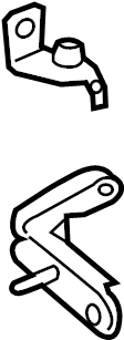 View FR3Z6322801B Door Hinge (Upper, Lower) Full-Sized Product Image
