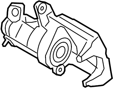 View FR3Z2553J Disc Brake Caliper Full-Sized Product Image