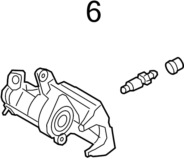 View FR3Z2208D Brake Bleeder Screw Full-Sized Product Image