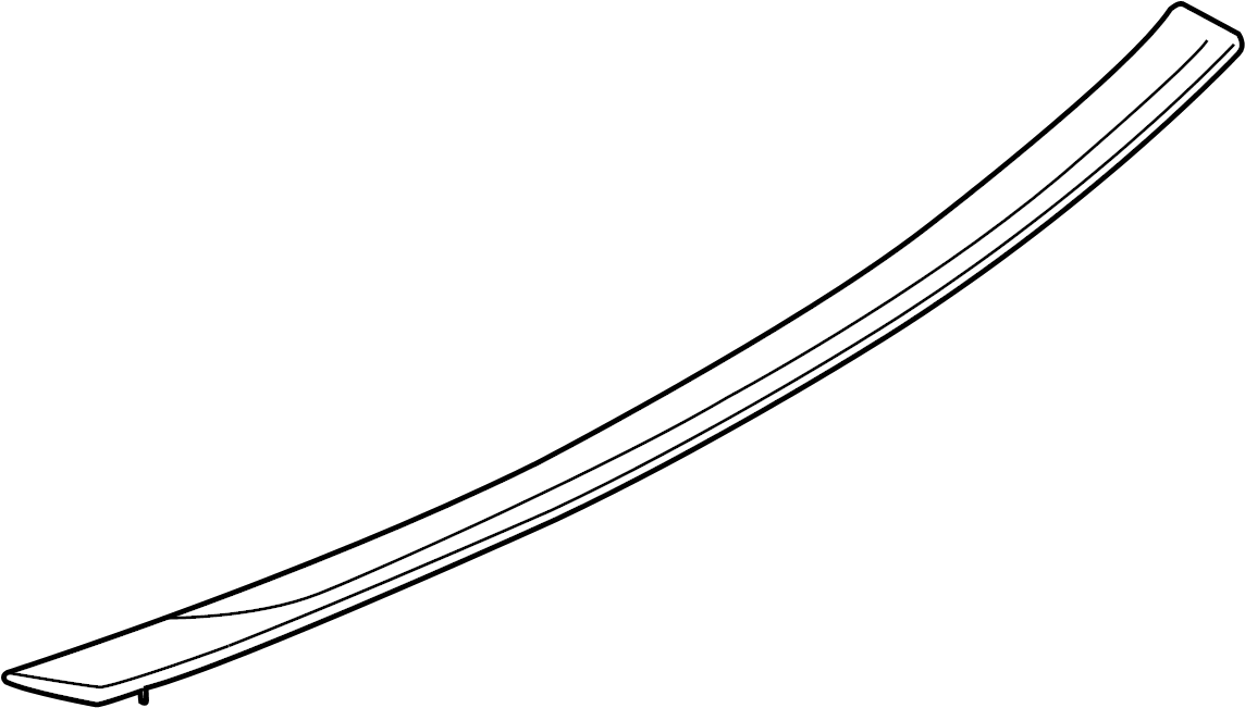 View FR3Z7644210AA Spoiler (Rear) Full-Sized Product Image
