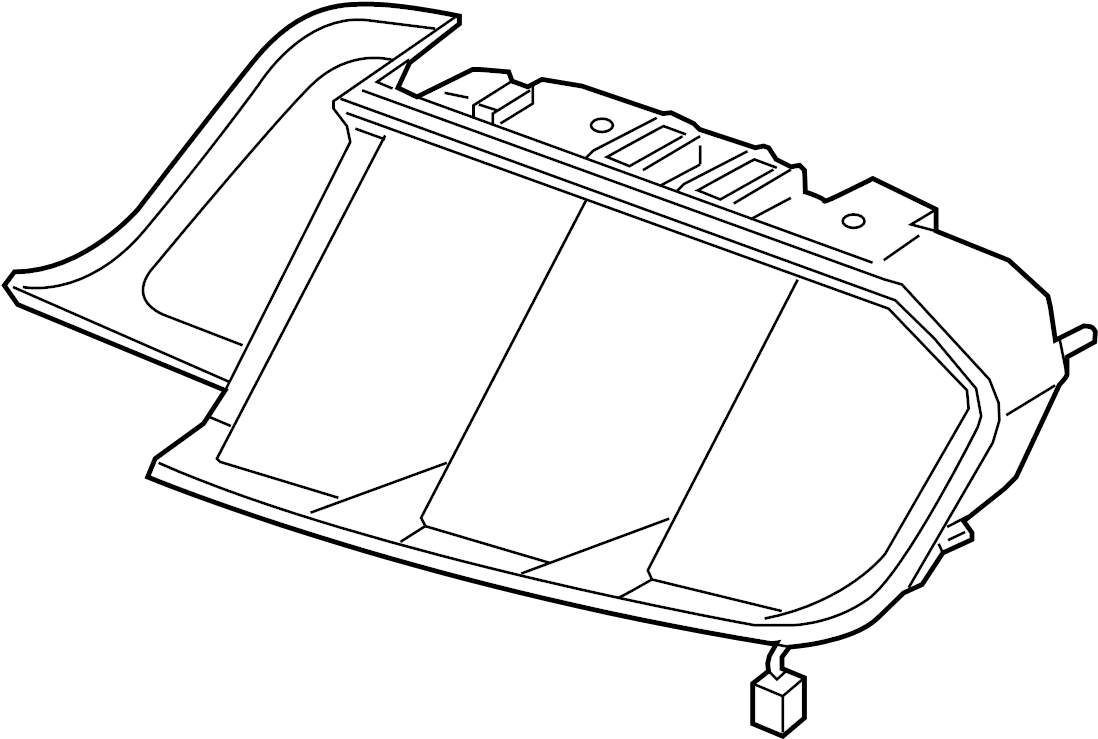 View FR3Z13405B Tail Light Assembly (Rear) Full-Sized Product Image
