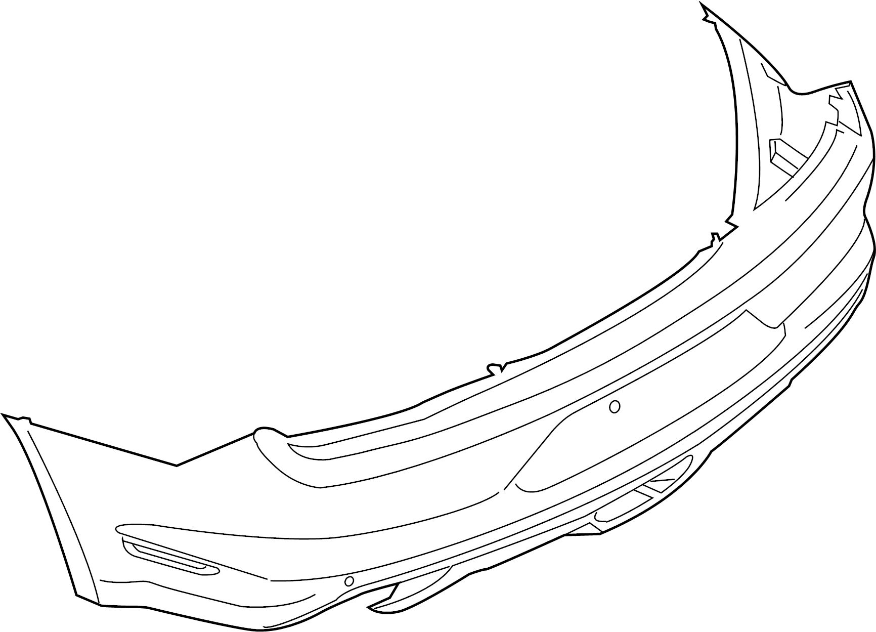 View FR3Z17K835AA Bumper Cover (Upper, Lower) Full-Sized Product Image