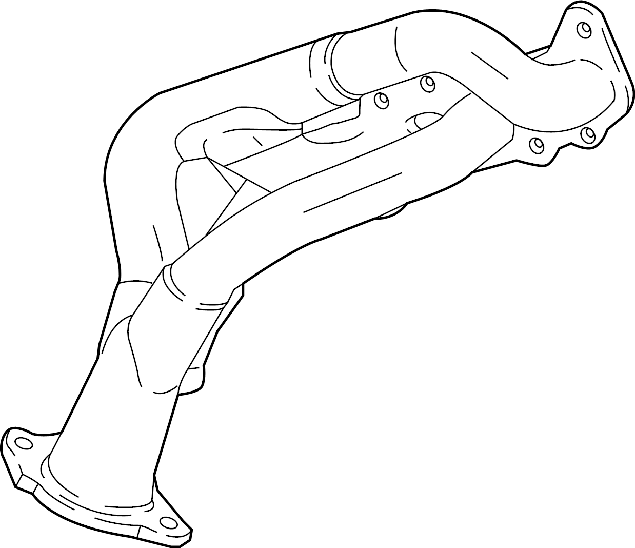 View GR3Z9431B Exhaust Manifold Full-Sized Product Image