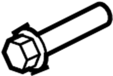 View W708739S439 Bolt. Arm. Control. Mount. (Rear, Upper, Lower) Full-Sized Product Image
