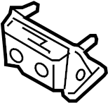 View 8F9Z7442900A Liftgate Hinge Full-Sized Product Image