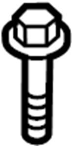 View W707628S424 Screw. Panel. Instrument. (Front, Upper, Lower) Full-Sized Product Image