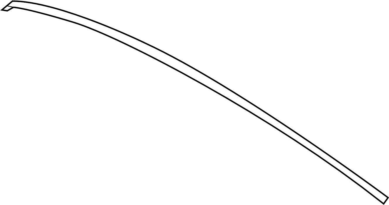 View DM5Z5851729A Roof Molding (Upper) Full-Sized Product Image