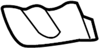 View AM5Z5803179B Windshield Molding Clip (Upper, Lower) Full-Sized Product Image