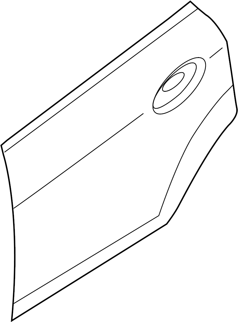View DM5Z5824700A Door Outer Panel Full-Sized Product Image