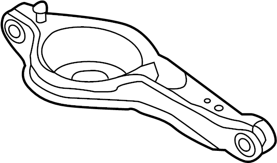 View FV6Z5500A Suspension Control Arm (Rear, Lower) Full-Sized Product Image