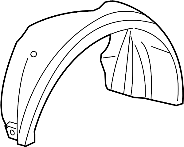 View 5S4Z16102AA Fender Splash Shield Full-Sized Product Image