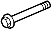 View W500116S437 Power Steering Pump Mounting Bolt Full-Sized Product Image