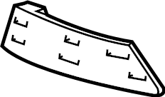 View BM5Z17E810EA Grille Full-Sized Product Image
