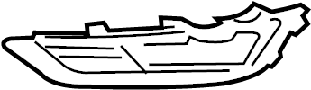 View F1EZ15266D Fog Light Trim Full-Sized Product Image