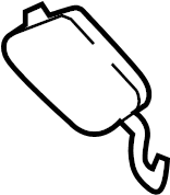 View G1EZ17A900AB Tow Hook Cover Full-Sized Product Image