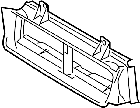 View CM5Z8327A Radiator Support Air Deflector (Lower) Full-Sized Product Image
