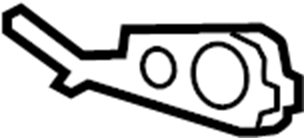 View AV6Z19812D A/C Refrigerant Line Bracket (Front) Full-Sized Product Image
