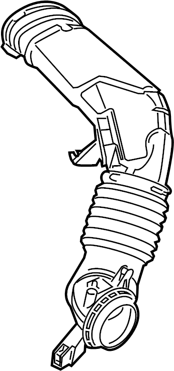 View CV6Z9B659G Engine Air Intake Hose Full-Sized Product Image