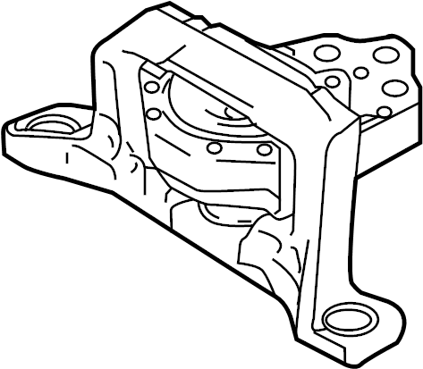 View CV6Z6038E Engine Mount (Front) Full-Sized Product Image