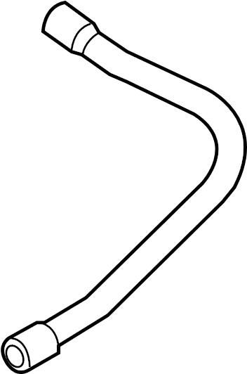 View CP9Z6758B PCV Valve Hose Full-Sized Product Image