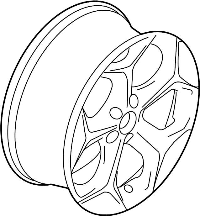 View CM5Z1007B Wheel Full-Sized Product Image