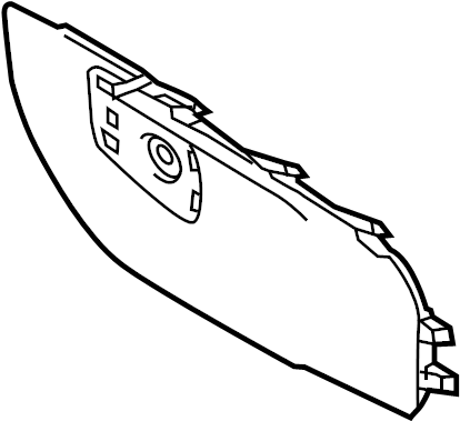 View F1EZ5804608AA Console Panel (Front) Full-Sized Product Image