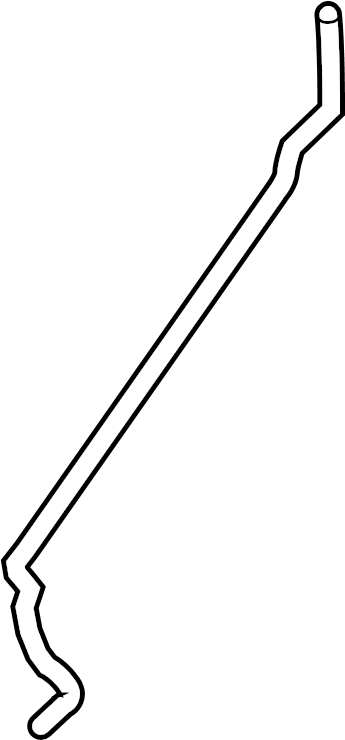 View CV6Z58502C52A Sunroof Drain Hose (Front) Full-Sized Product Image