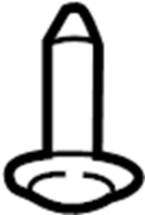 View W502660S424 Screw. Console. (Front) Full-Sized Product Image