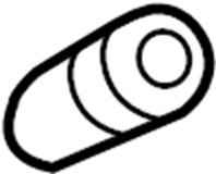 View BM5Z16758B Deck Lid Stop Buffer Full-Sized Product Image