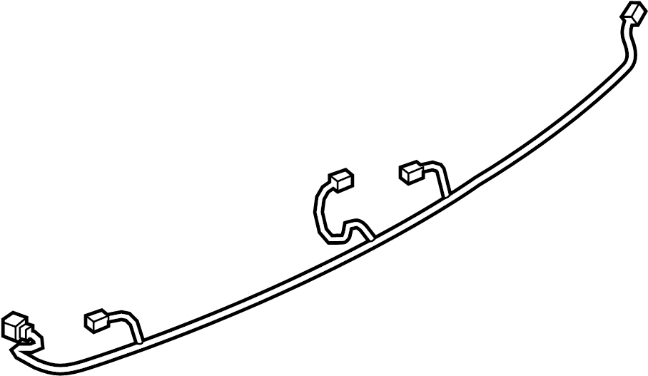 View F1EZ15K868C Parking Aid System Wiring Harness Full-Sized Product Image