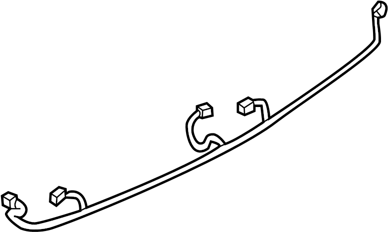 View F1EZ15K868D Parking Aid System Wiring Harness Full-Sized Product Image