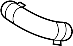 View EM5Z8A577A Hose. Coolant.  Full-Sized Product Image