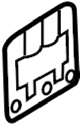 View CM5Z16K039A Fender Bracket (Front, Rear, Lower) Full-Sized Product Image