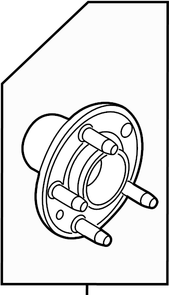 View CV6Z1104A Wheel Hub (Front) Full-Sized Product Image