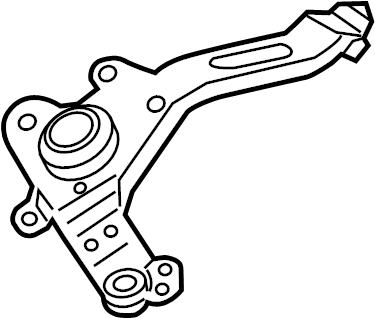 View BM5Z17566A Windshield Wiper Motor Bracket Full-Sized Product Image