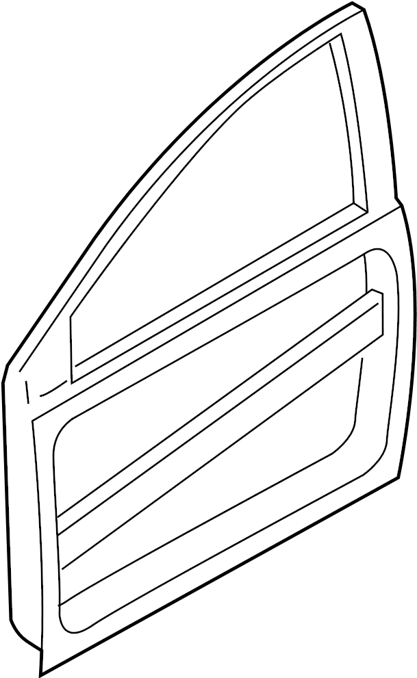 View F1EZ5820124A Door Shell (Front) Full-Sized Product Image