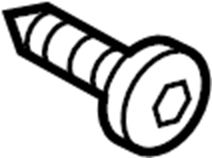 View W505593S424 Screw. Bolt.  Full-Sized Product Image