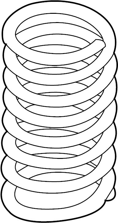 View BV6Z5560B Coil Spring (Rear) Full-Sized Product Image