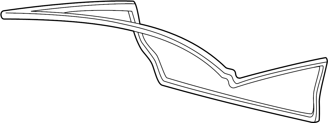 View 1F1Z5443720AA Deck Lid Seal Full-Sized Product Image